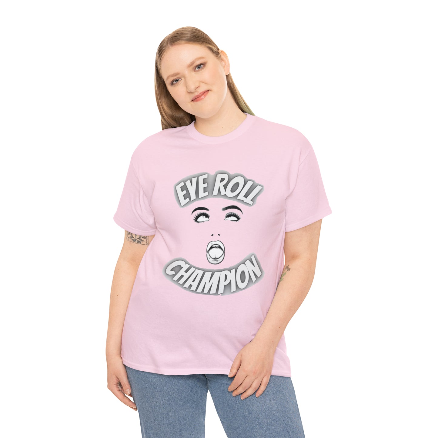 Eye Roll Champion Tee