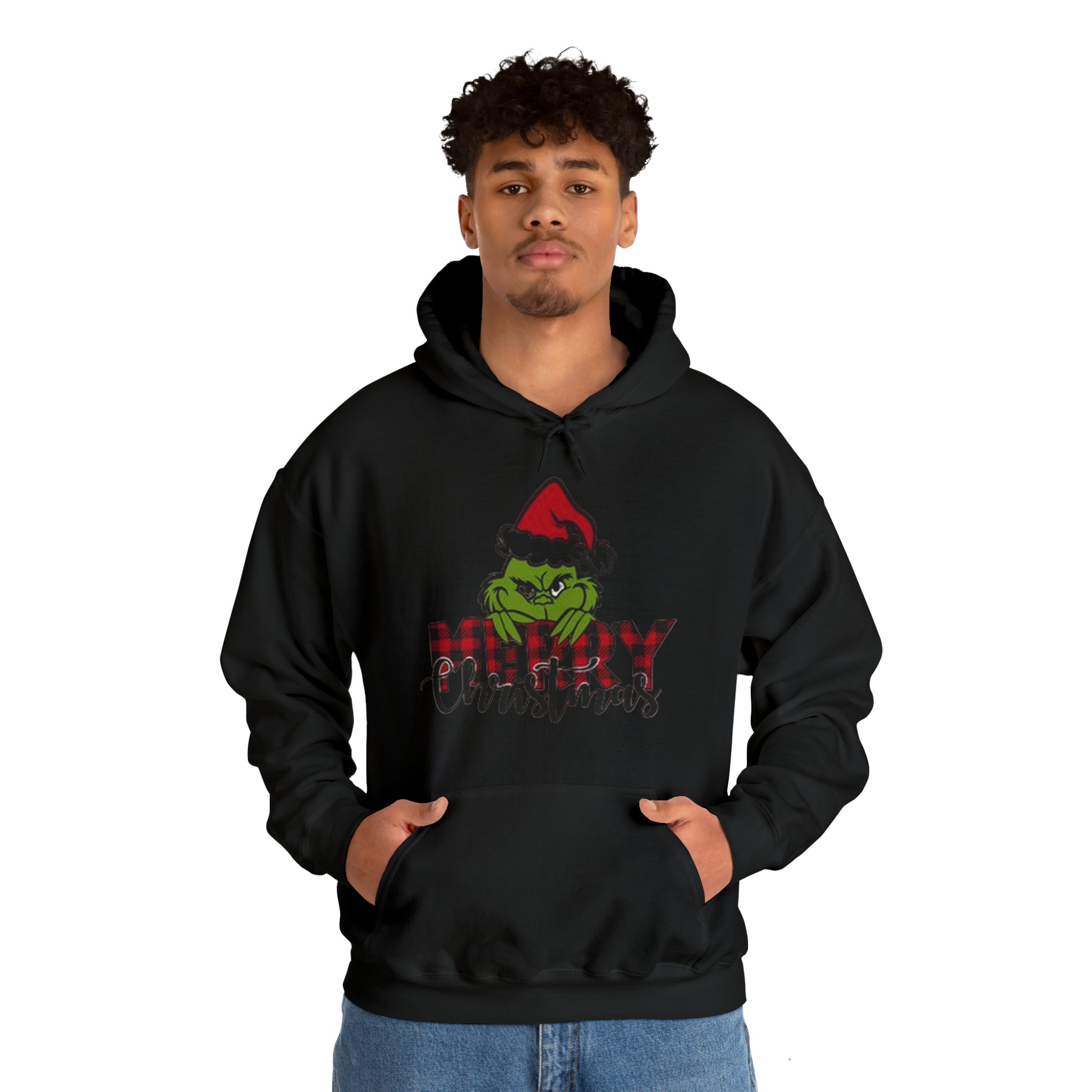 Merry Christmas Hooded Sweatshirt Printify