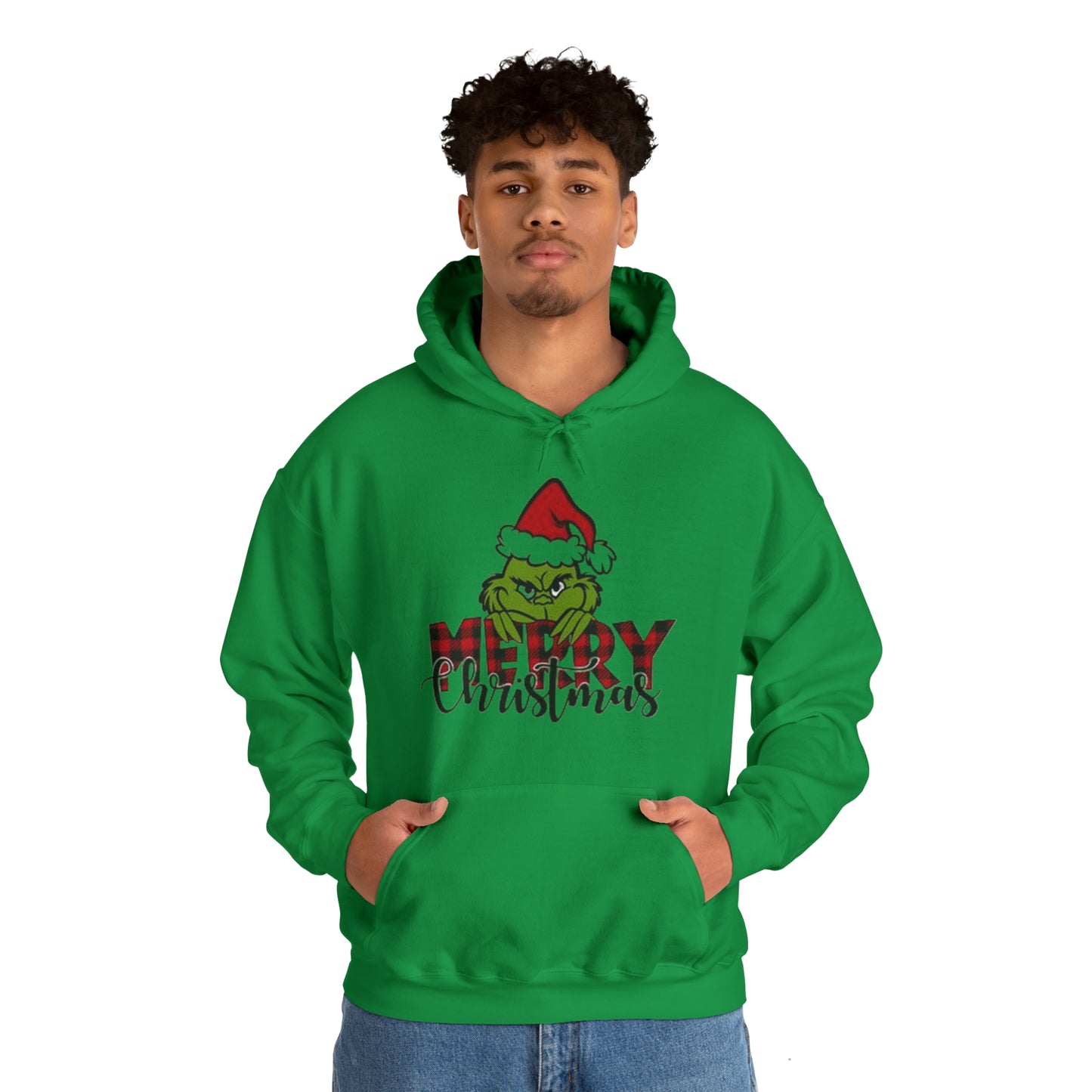 Merry Christmas Hooded Sweatshirt Printify