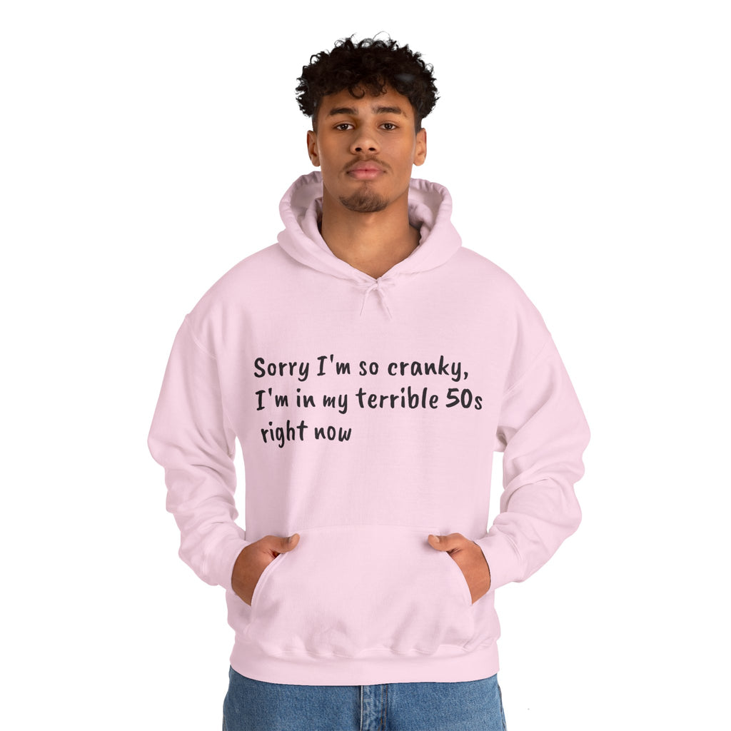 Terrible 50s Hooded Sweatshirt Printify