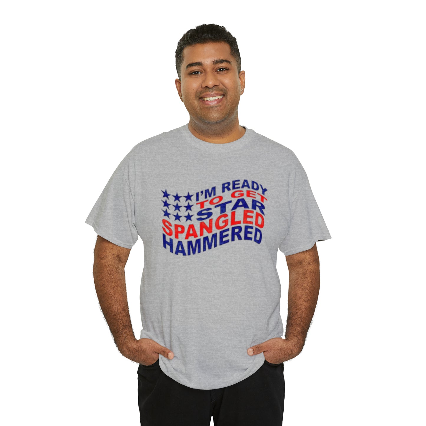 Star-Spangled Hammered Tee