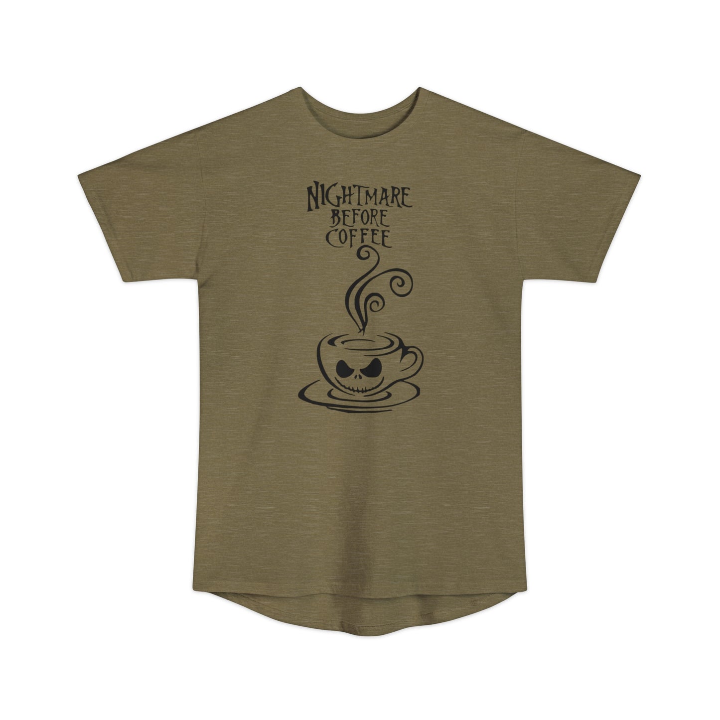 before coffee Tee Printify