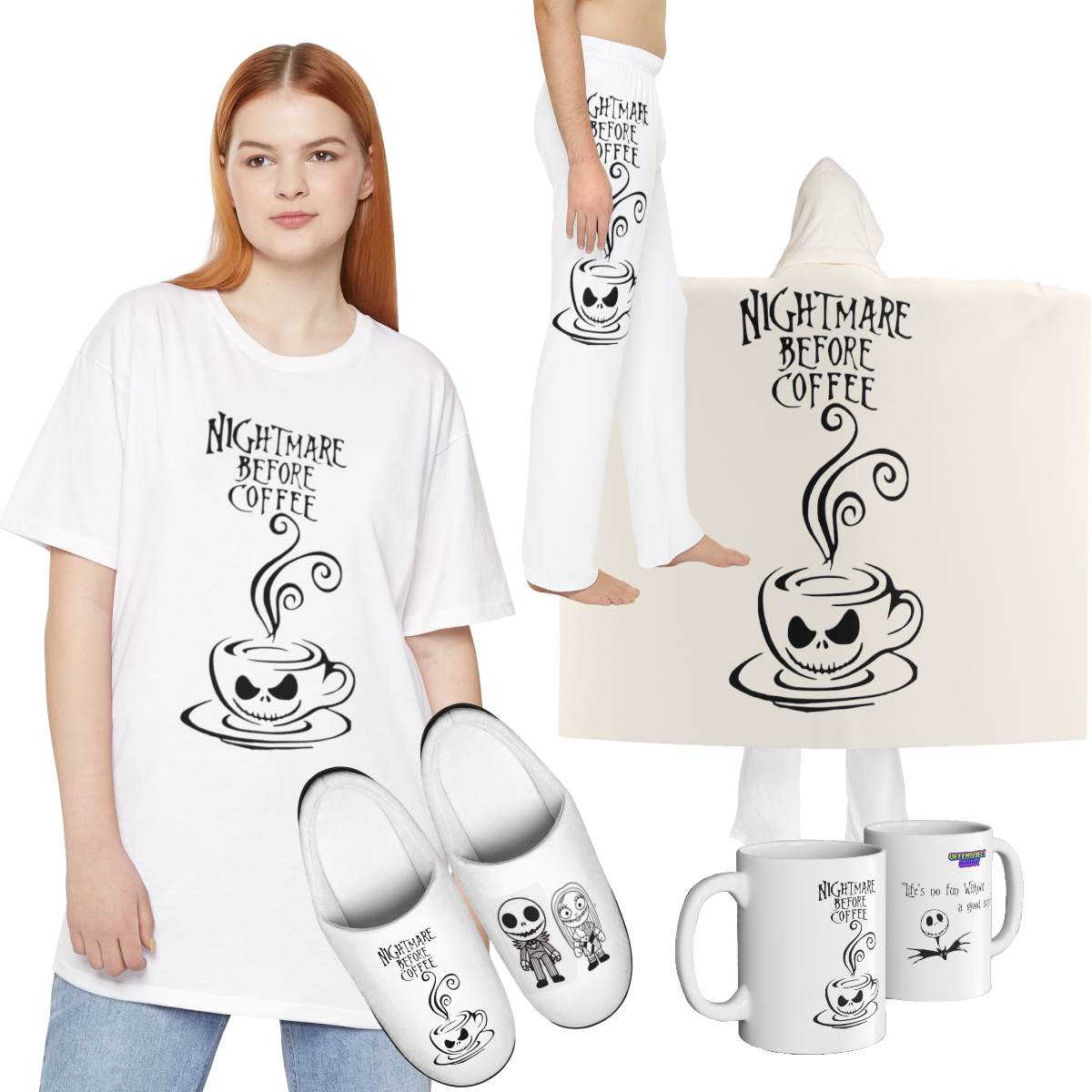 Nightmare Before Coffee Offensively Saucy